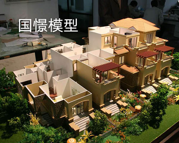 行唐县建筑模型